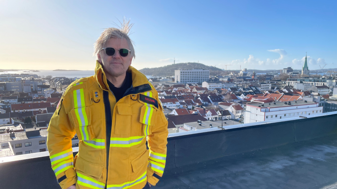 Avdelingsleder Hans Arne Madsen er glad for at de defekte kameraene nå er byttet ut.